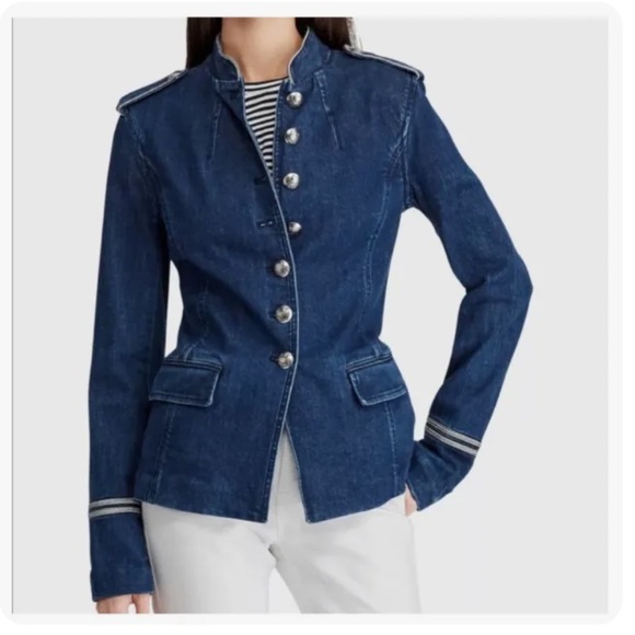 Lauren Ralph Lauren Jackets & Blazers - Lauren Ralph Lauren Blue Denim Jacket
